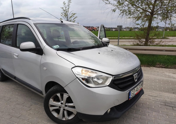 Dacia Lodgy cena 16500 przebieg: 330000, rok produkcji 2012 z Gdańsk małe 29